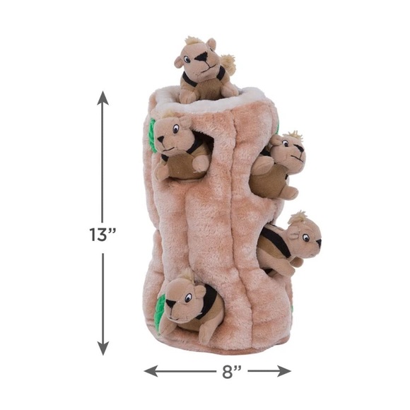 Hide A Squirrel - Puzzle Dog Toy - Picture 2 of 3